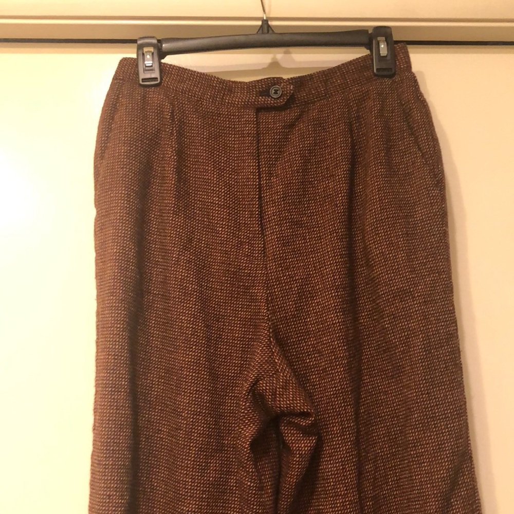 High Waisted Tweed Pants